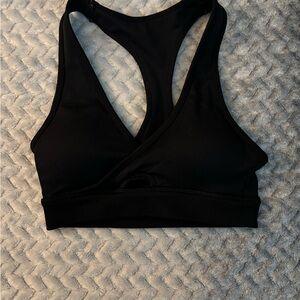 Black Women's Sports Bra